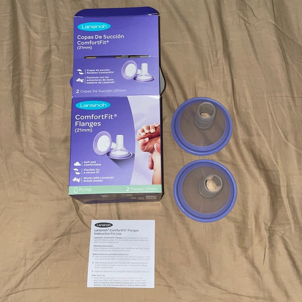 Lansinoh 21 mm flanges